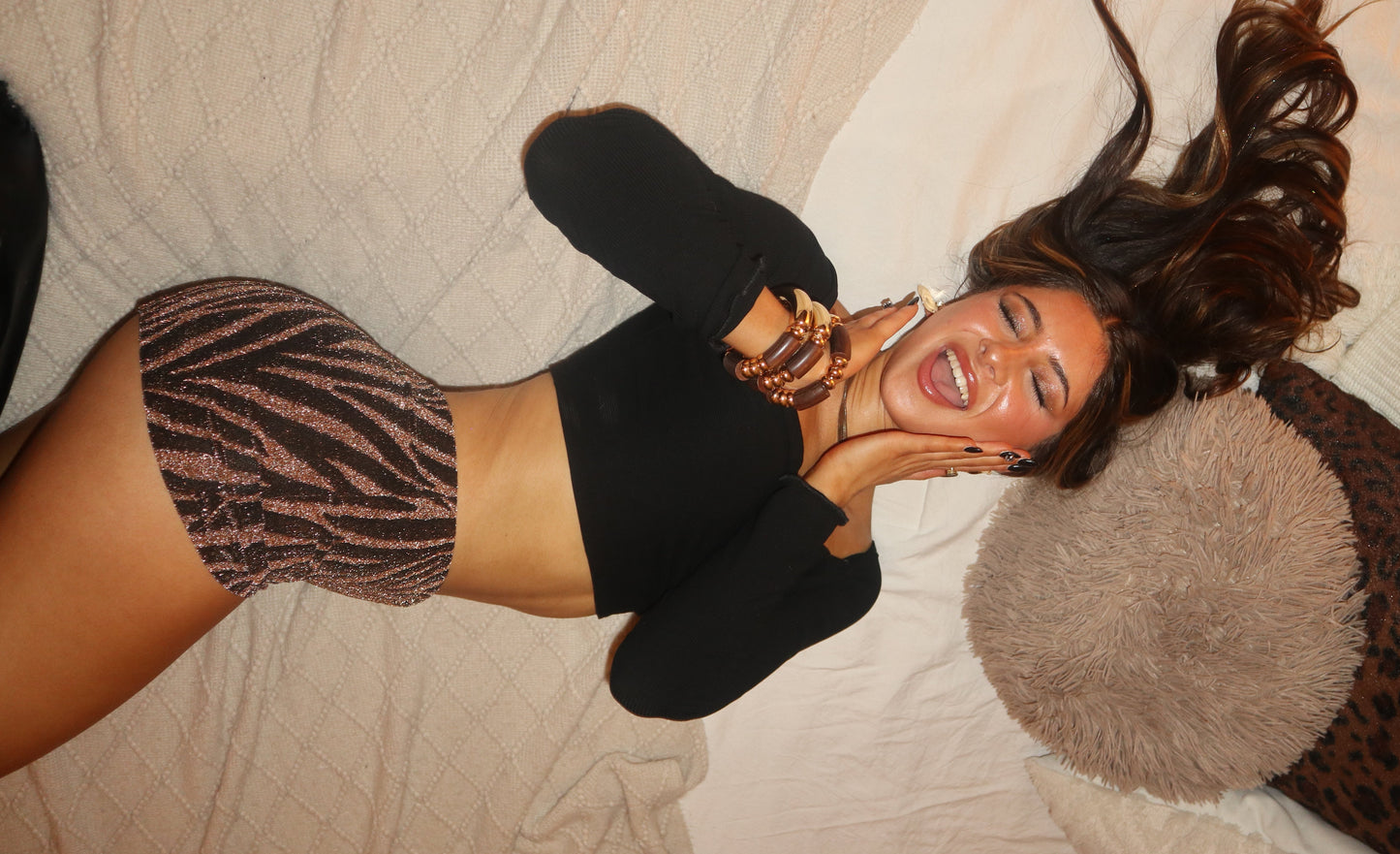 the LIONESS micro shorts