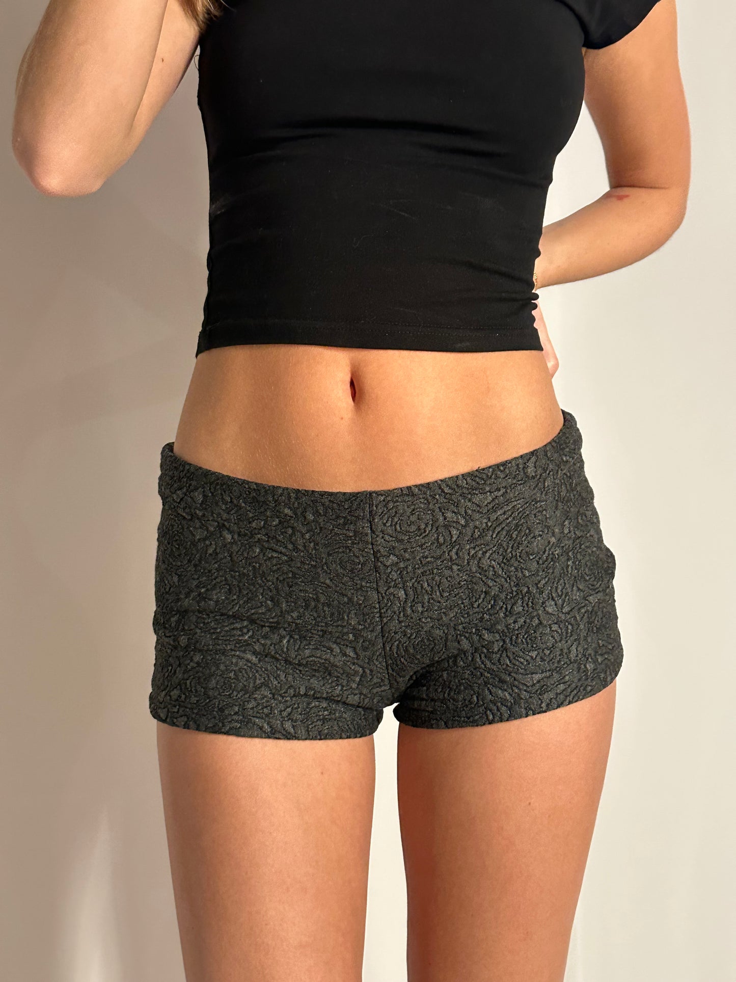 the DOZEN ROSES micro shorts