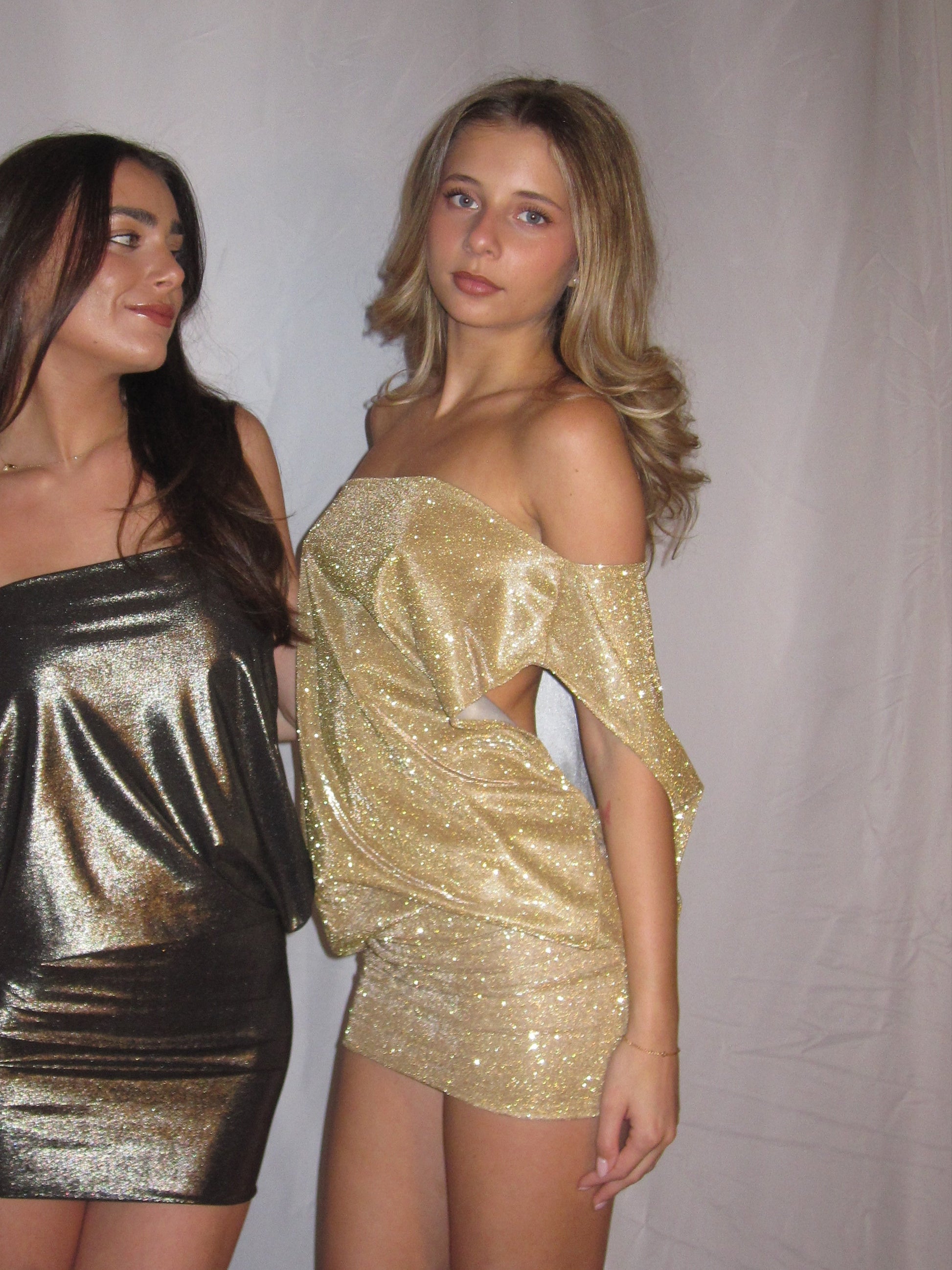 the GOLD LIGHT dress Lucy's Lies the GOLD LIGHT dress Lucy's Lies