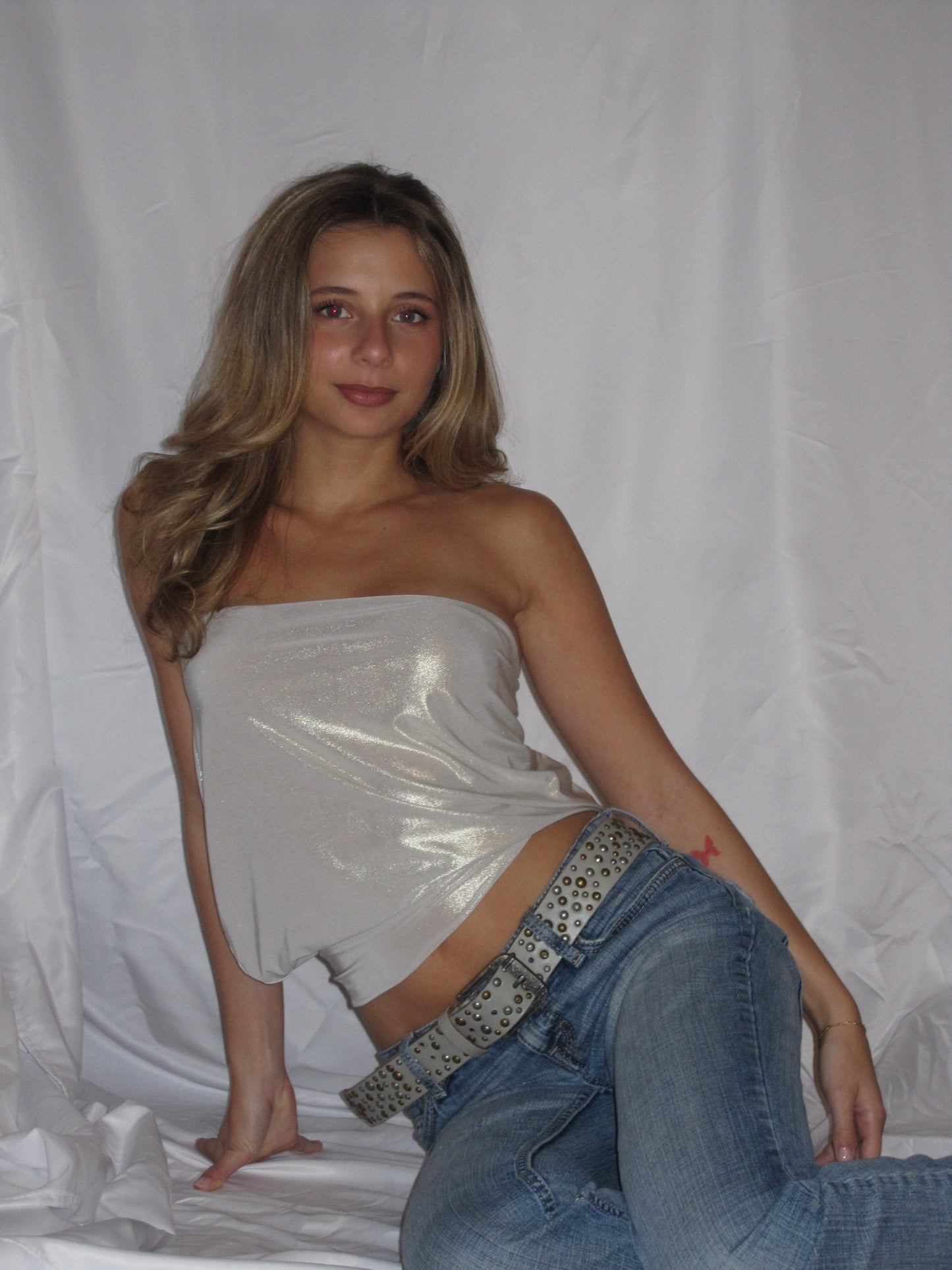 the NYC top in SILVER
