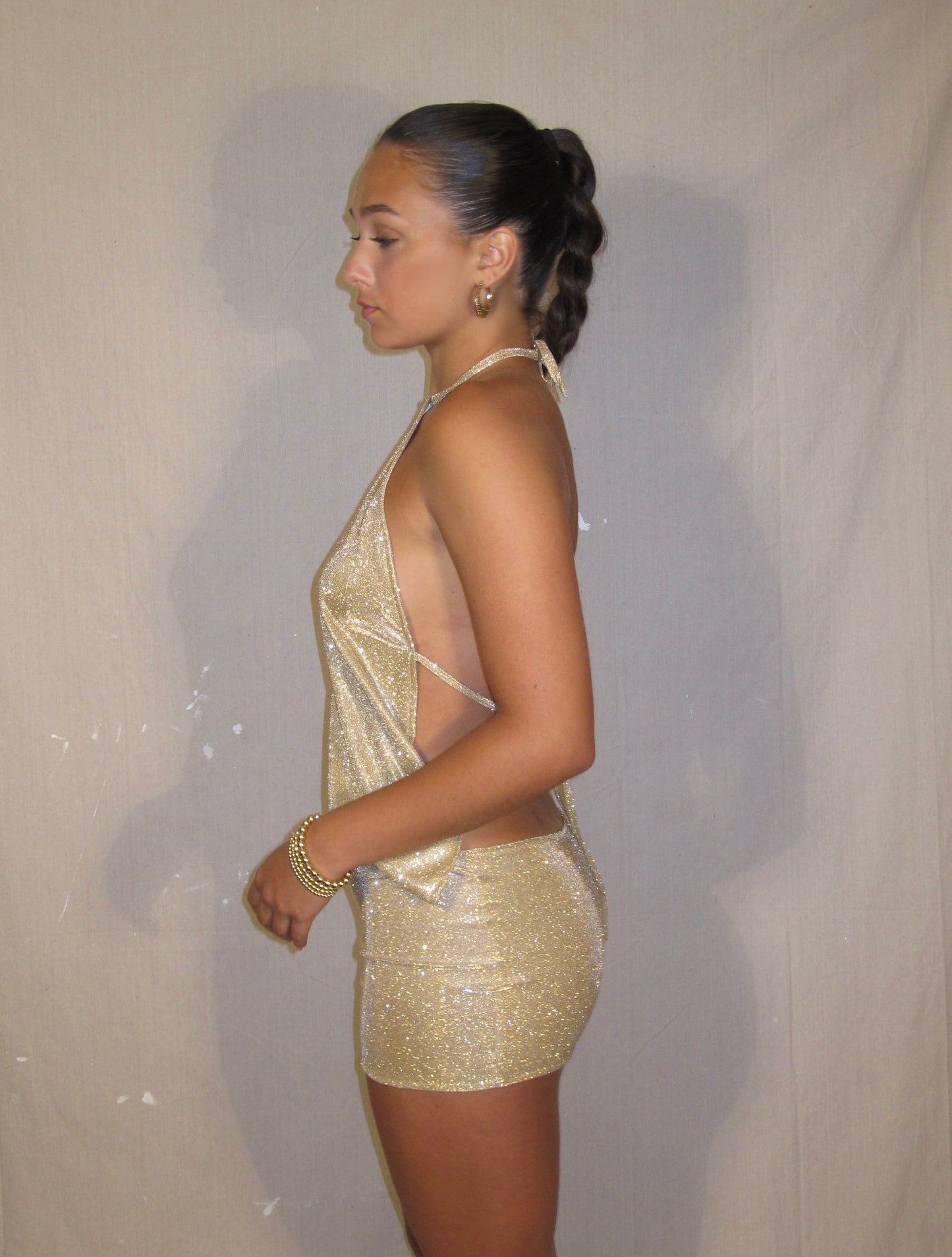 the GOLDEN BDAY dress