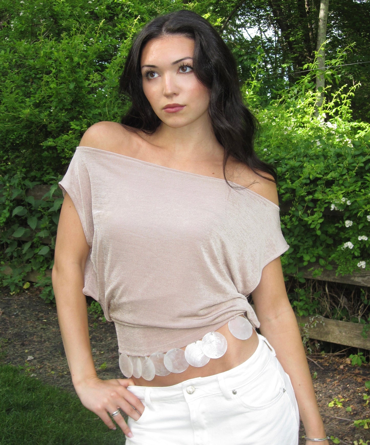 the SEA GLASS top