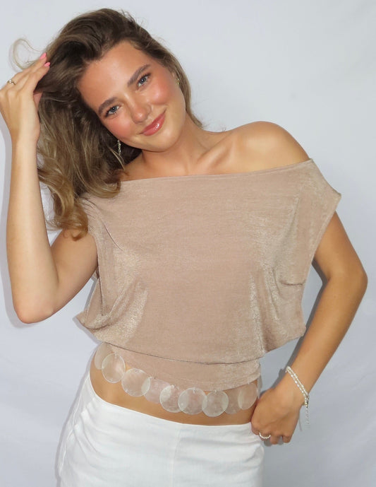 the SEA GLASS top